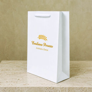 Sacola de Papel Personalizada 22x9x30 (vertical)