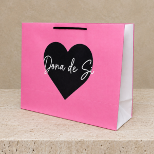 Sacola de Papel Personalizada 25x12x33 (horizontal)